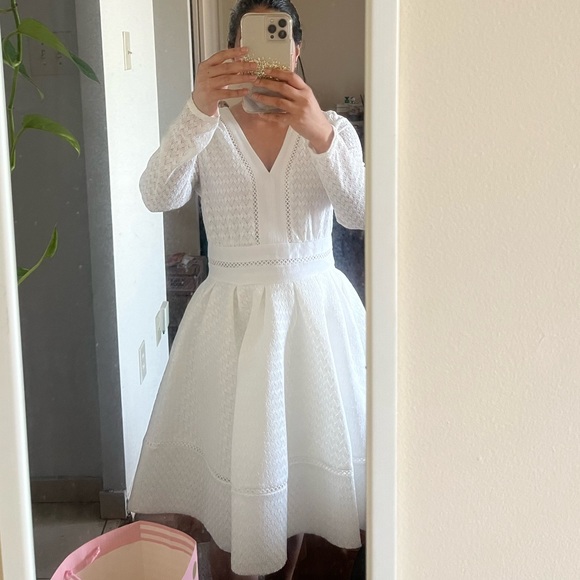Authentic Maje lace white dress - Picture 3 of 11